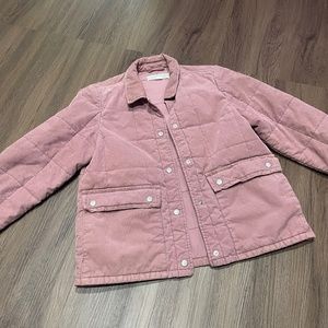 Quilted Outerknown organic cotton coat